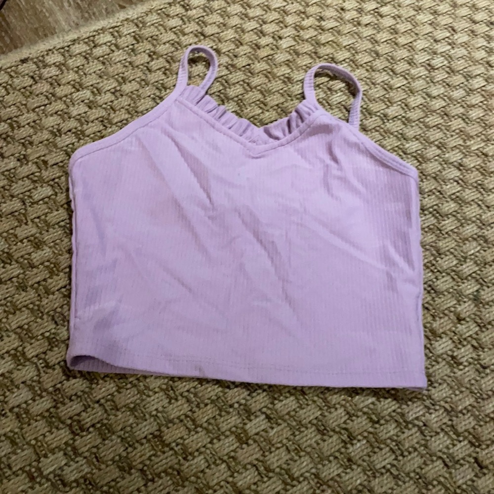 Purple five dancewear top
